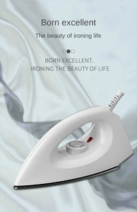 Electric Iron 1000W 5 Gear Adjustable Household Dry Ironing without Water Iron Hot Drilling Heat Transfer for Home TravelAzizaK