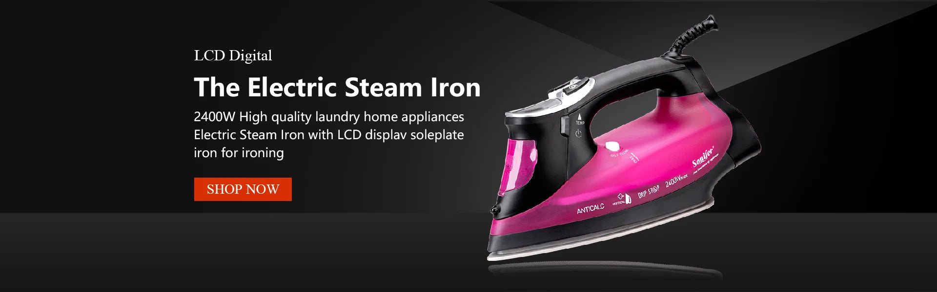 Electric Iron Portable Mini Garment Steamer Steam Iron For Clothing Iron Adjustable Ceramic Soleplate Iron For Ironing SoniferAzizaK