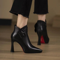 Elegant high heel ankle bootsAzizaK