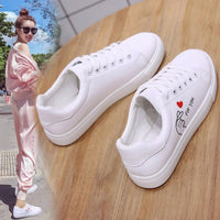 Embroidered Lace - Up Sneakers – Women’s Casual TrainersAzizaK