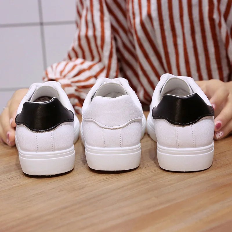 Embroidered Lace - Up Sneakers – Women’s Casual TrainersAzizaK