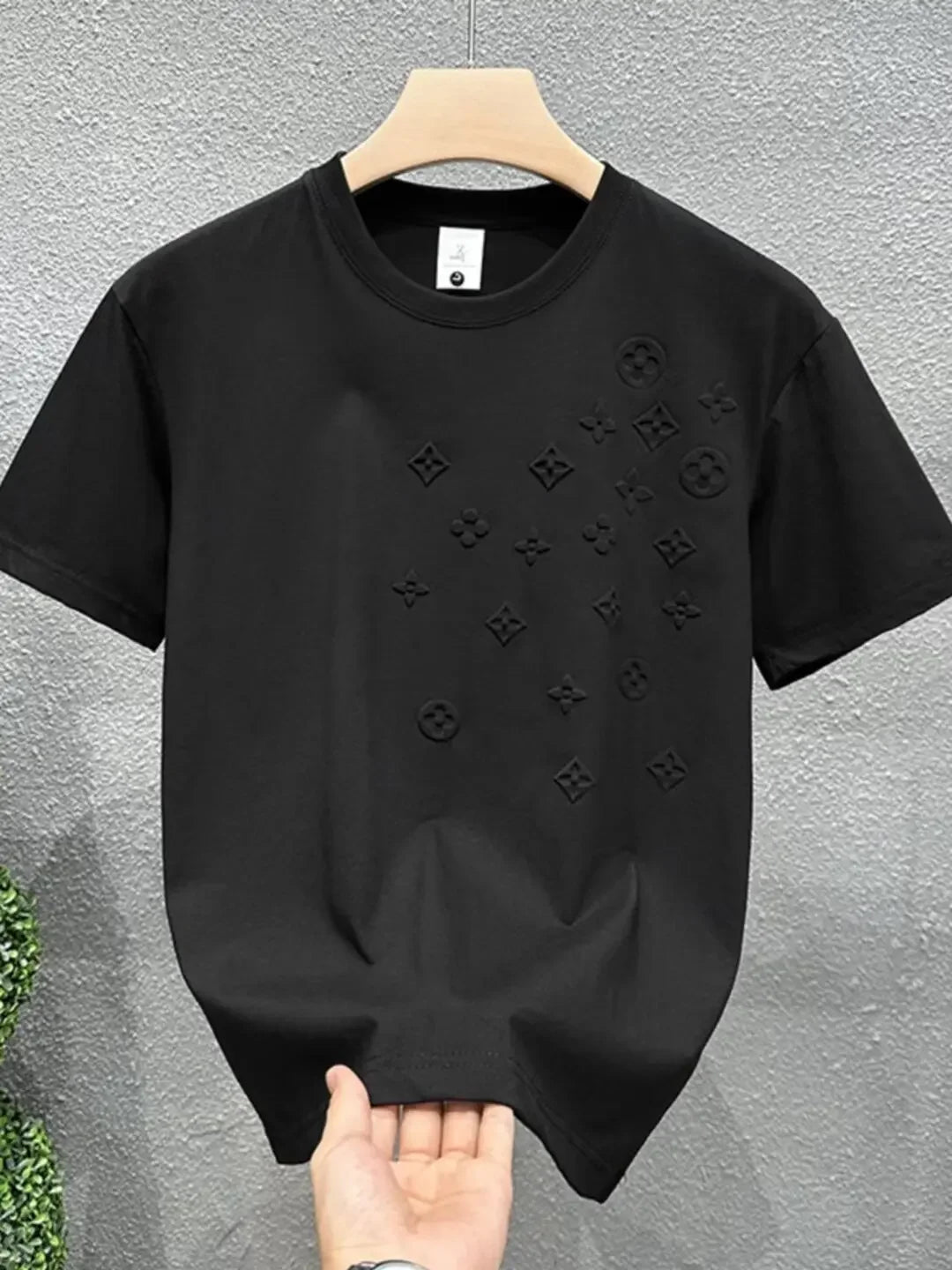 Embroidered T-Shirt – Trendy European Style, Short Sleeve, Unique & VersatileAzizaK