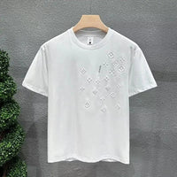 Embroidered T-Shirt – Trendy European Style, Short Sleeve, Unique & VersatileAzizaK