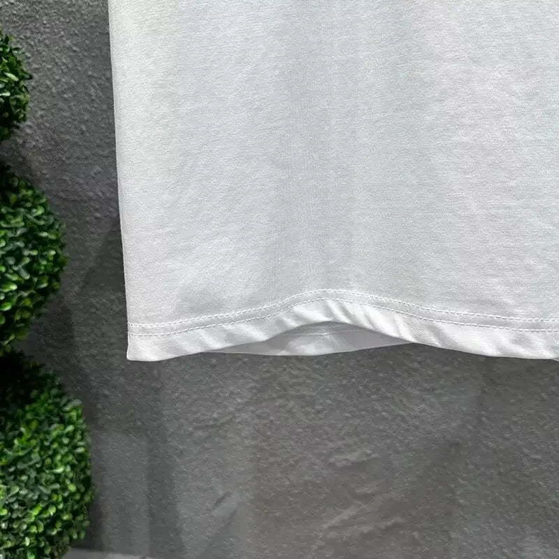 Embroidered T-Shirt – Trendy European Style, Short Sleeve, Unique & VersatileAzizaK