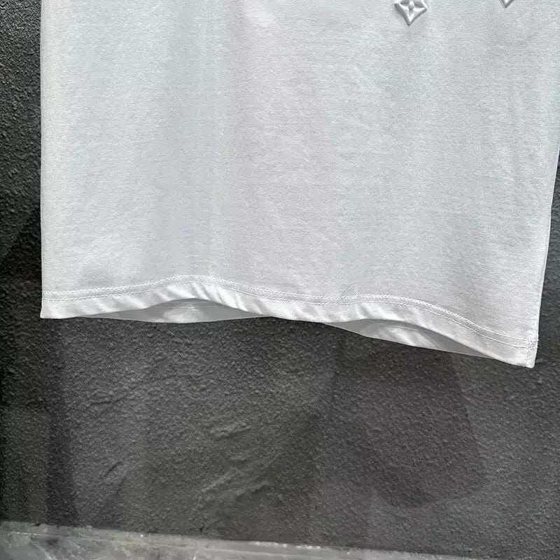 Embroidered T-Shirt – Trendy European Style, Short Sleeve, Unique & VersatileAzizaK