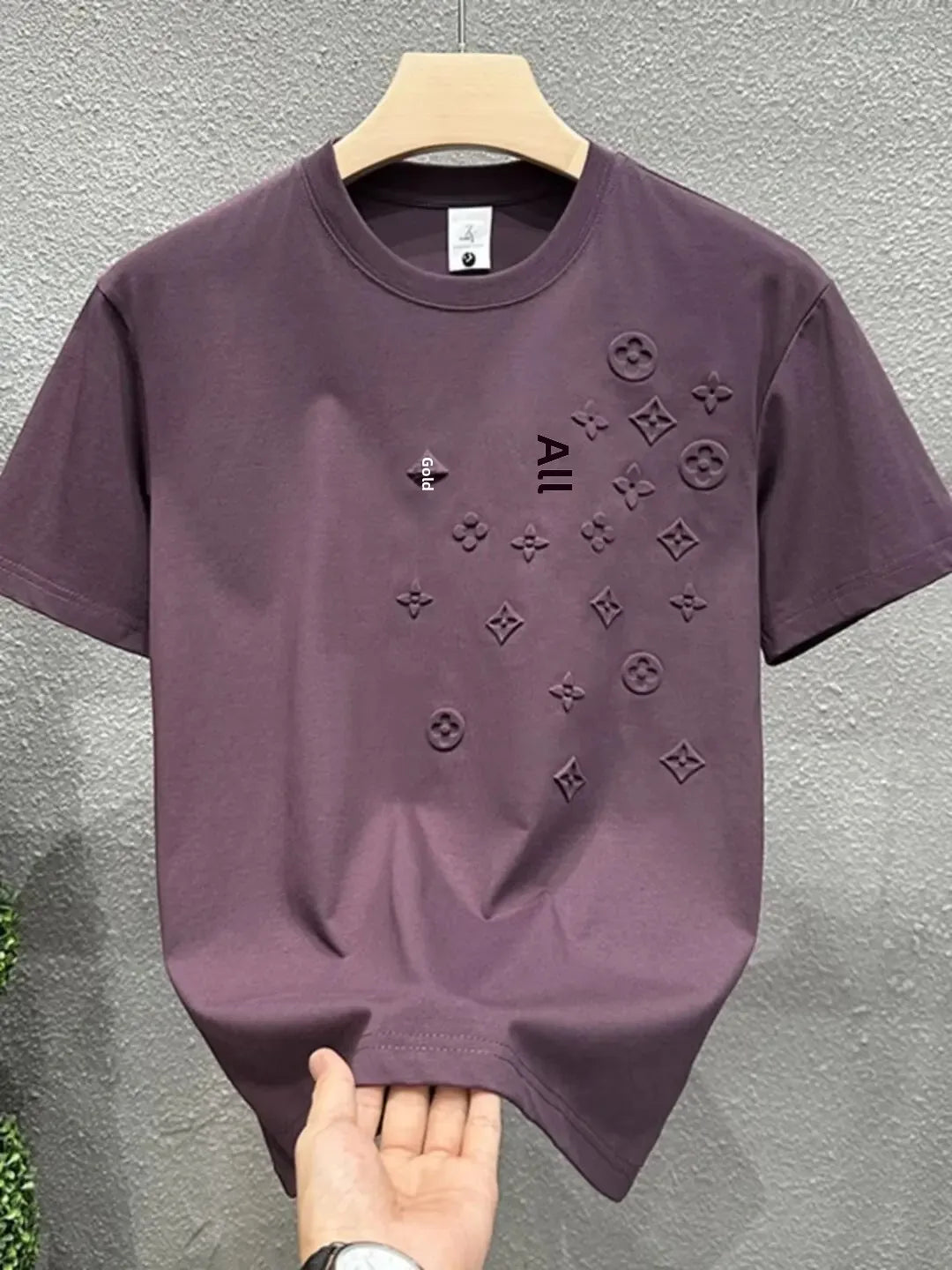 Embroidered T-Shirt – Trendy European Style, Short Sleeve, Unique & VersatileAzizaK