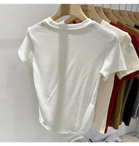 Essential Cotton T-Shirt – 7 ColorsAzizaK