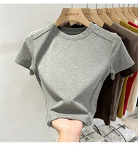 Essential Cotton T-Shirt – 7 ColorsAzizaK