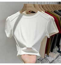 Essential Cotton T-Shirt – 7 ColorsAzizaK