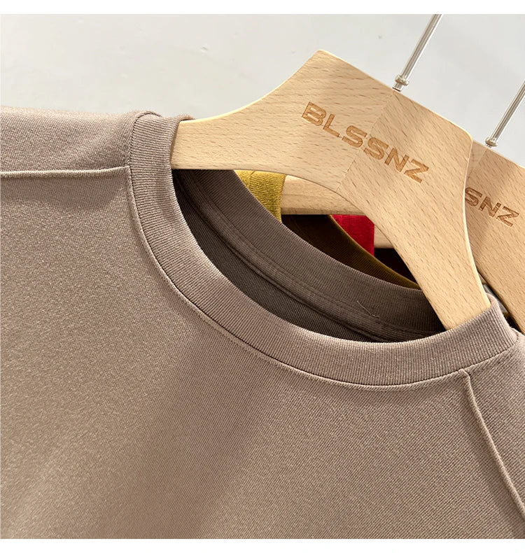 Essential Cotton T-Shirt – 7 ColorsAzizaK