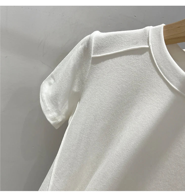 Essential Cotton T-Shirt – 7 ColorsAzizaK