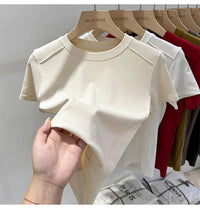 Essential Cotton T-Shirt – 7 ColorsAzizaK