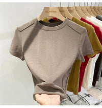 Essential Cotton T-Shirt – 7 ColorsAzizaK