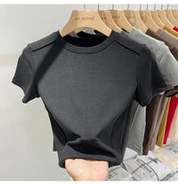 Essential Cotton T-Shirt – 7 ColorsAzizaK
