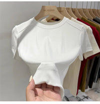 Essential Cotton T-Shirt – 7 ColorsAzizaK