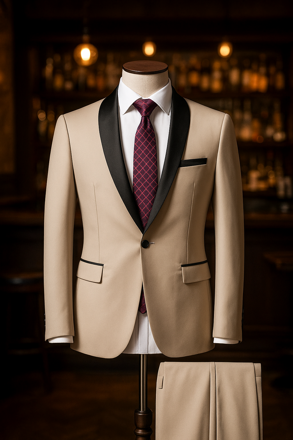 🤵‍♂️ Men's 3-Piece Suit – Jacket, Trousers & Vest | Formal Wedding & Business Outfit