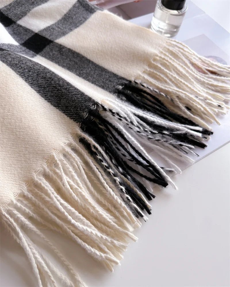 Fashionable cashmere imitation scarf for autumn and winterAzizaK