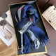 Fashionable cashmere imitation scarf for autumn and winterAzizaK