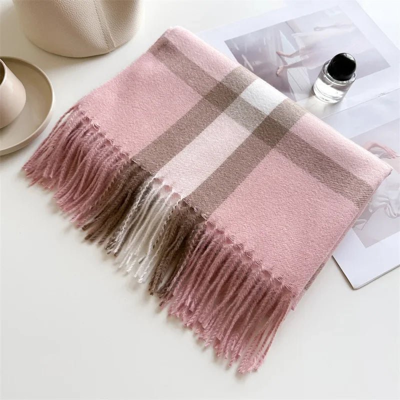 Fashionable cashmere imitation scarf for autumn and winterAzizaK