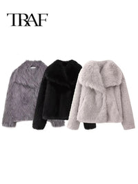 Faux Fur JacketAzizaK