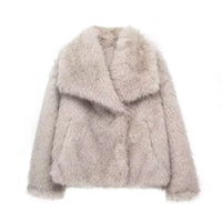 Faux Fur JacketAzizaK