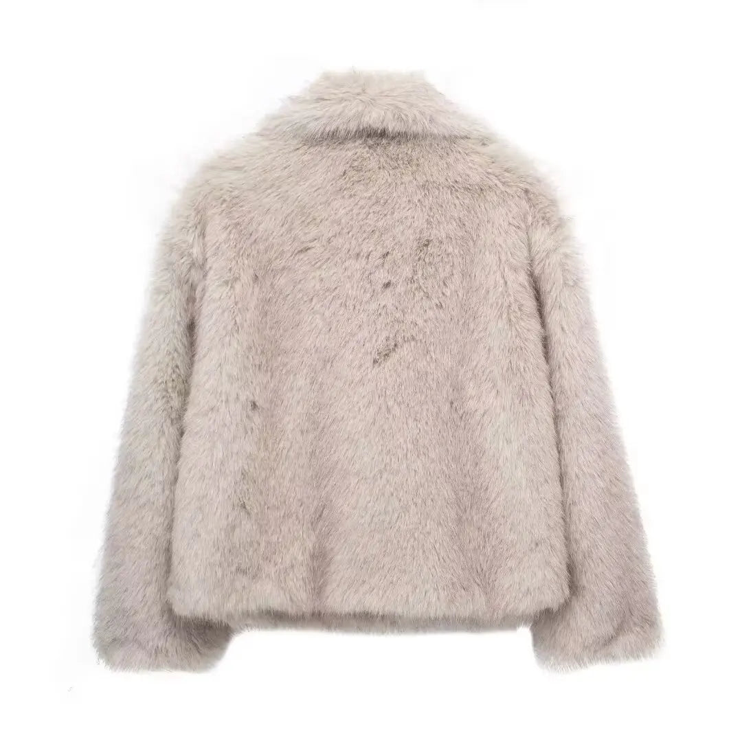 Faux Fur JacketAzizaK