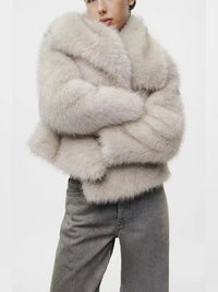 Faux Fur JacketAzizaK