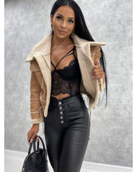 Faux leather jackets OR thick warm black leatherAzizaK