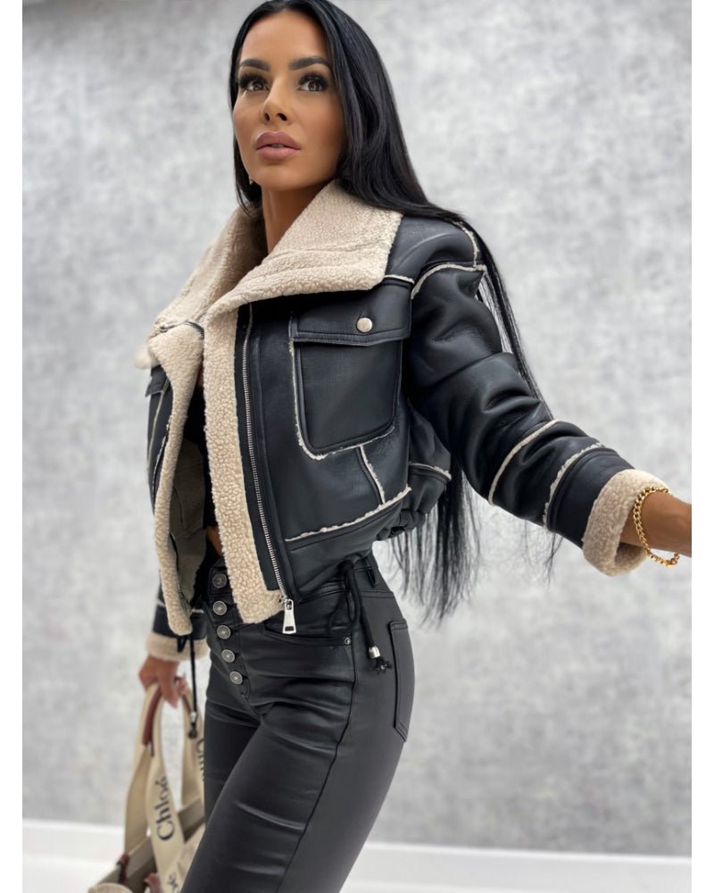 Faux leather jackets OR thick warm black leatherAzizaK