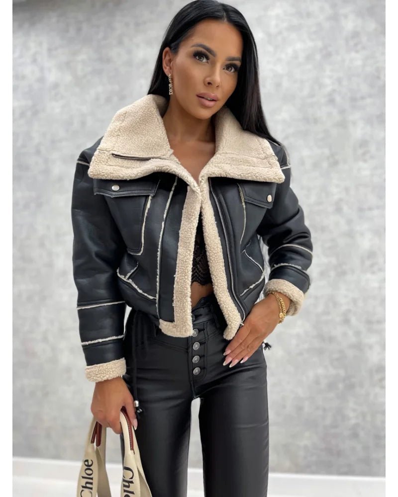 Faux leather jackets OR thick warm black leatherAzizaK