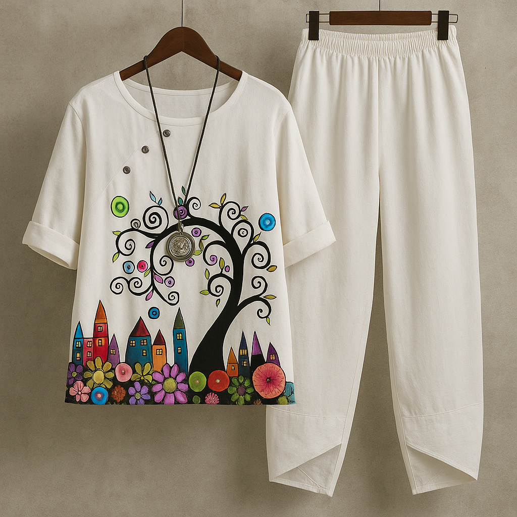 Floral 2-Piece Set