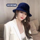 Fedoras Hat Elegant Vintage Bowknot WoolAzizaK