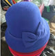 Fedoras Hat Elegant Vintage Bowknot WoolAzizaK