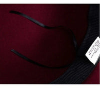 Fedoras Hat Elegant Vintage Bowknot WoolAzizaK