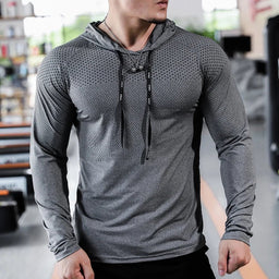 Fitness Tracksuit Set – Hooded Sport Top & Joggers for Training, Gym & Outdoor WorkoutsAzizaK