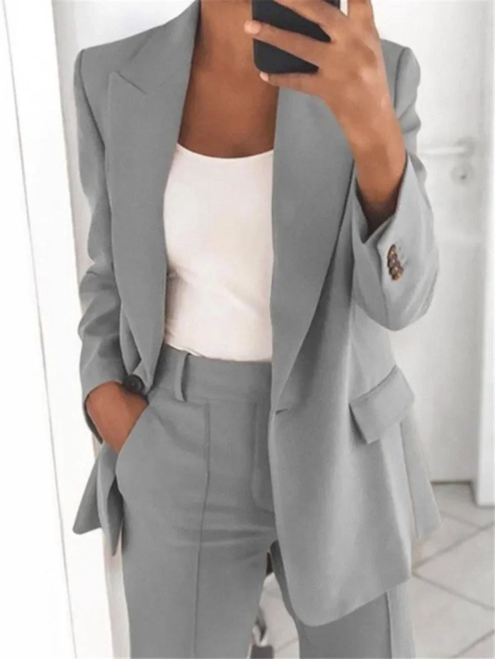 Formal blazer and pants clothing setAzizaK