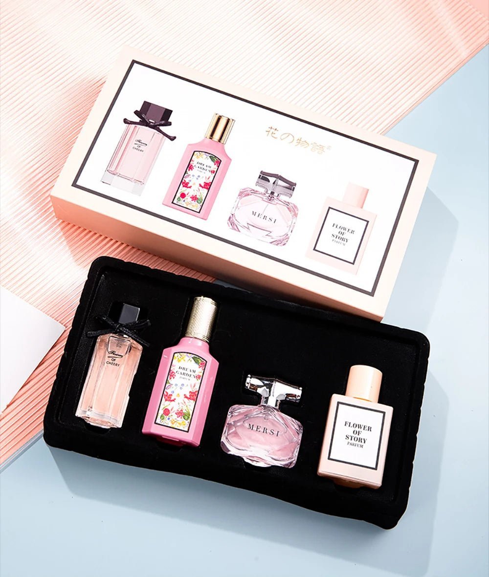 Four Piece Perfume Set 110ml Long Lasting Floral Fragrance Pheromone Eau De Parfum CologneAzizaK