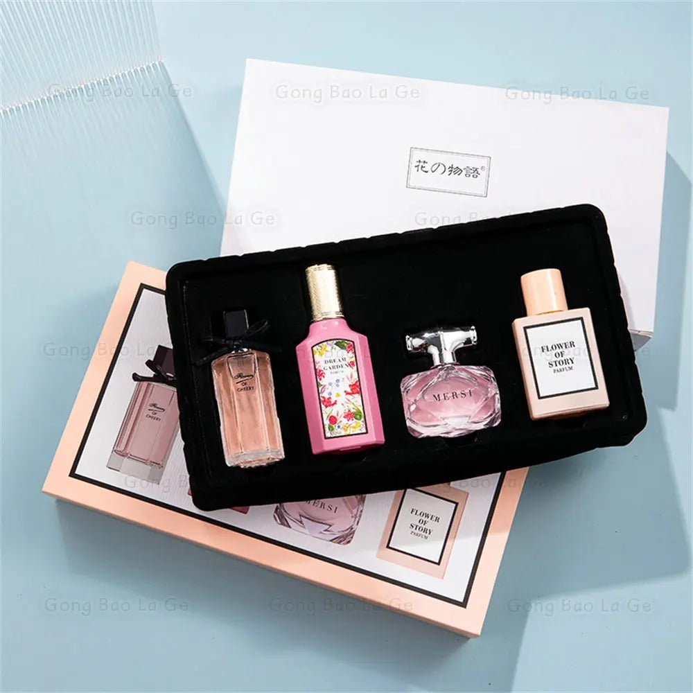 Four Piece Perfume Set 110ml Long Lasting Floral Fragrance Pheromone Eau De Parfum CologneAzizaK