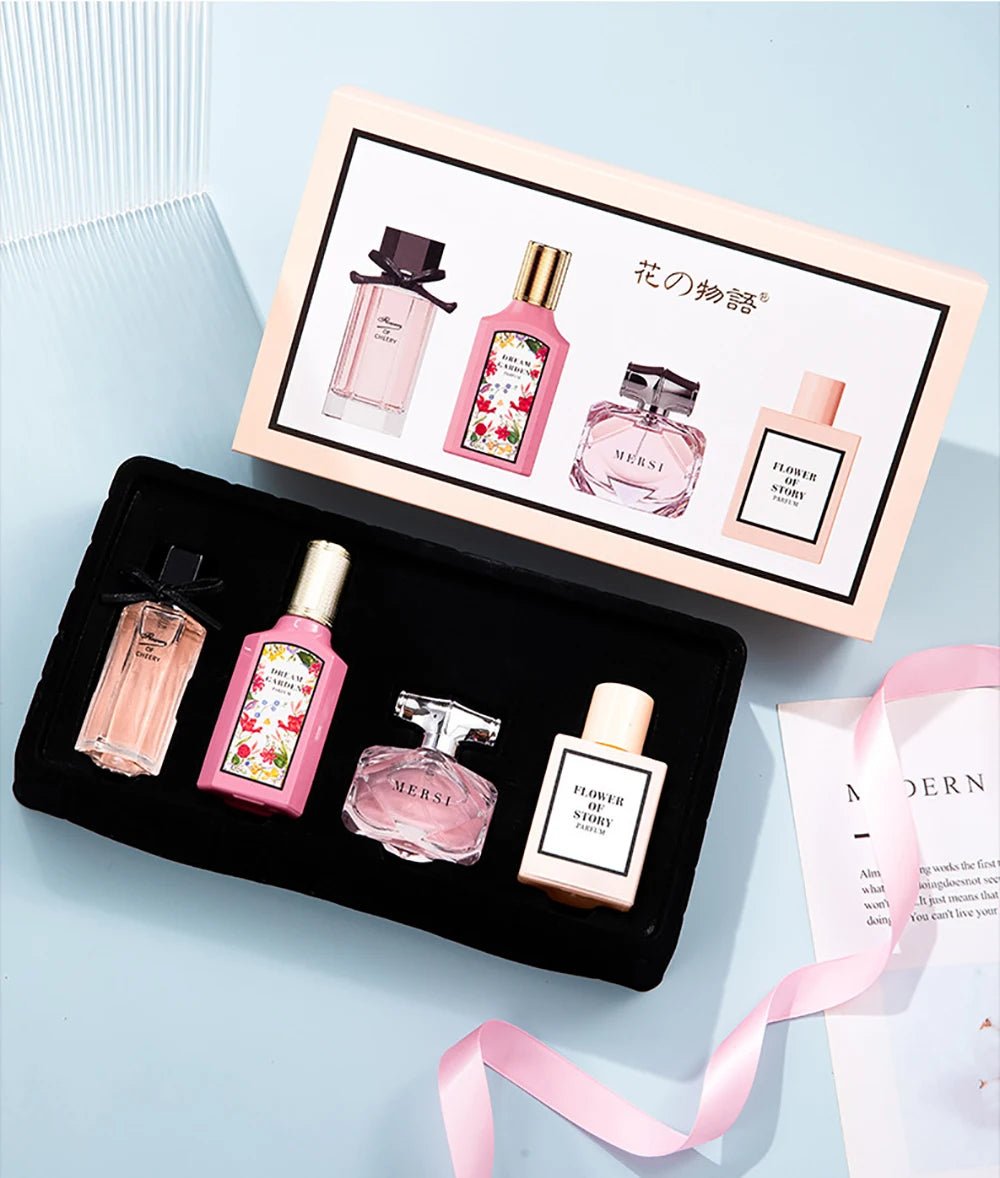 Four Piece Perfume Set 110ml Long Lasting Floral Fragrance Pheromone Eau De Parfum CologneAzizaK