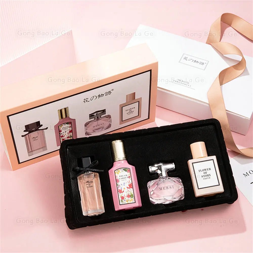 Four Piece Perfume Set 110ml Long Lasting Floral Fragrance Pheromone Eau De Parfum CologneAzizaK