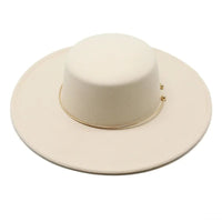 French Style 10cm Wide Brim Derby Top HatAzizaK