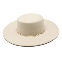 French Style 10cm Wide Brim Derby Top HatAzizaK