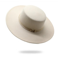 French Style 10cm Wide Brim Derby Top HatAzizaK