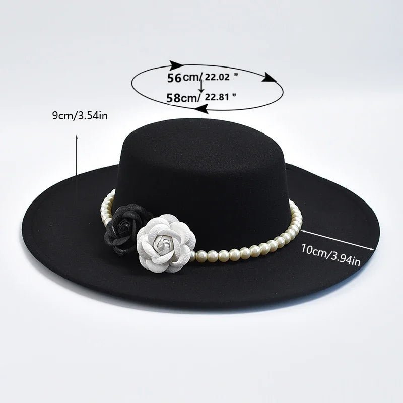 French Style Fedora HatAzizaK