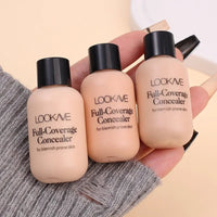 Full Coverage Liquid Concealer Cream 12ml Invisible Cream and Waterproof Face FoundationAzizaK