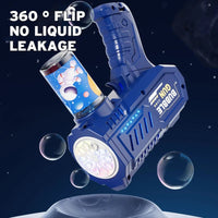 Fully Automatic Space Bubble Blowing Toy Bubble Gun Outdoor Bubble Machine Holiday Gift Toy (Without Bubble Water)AzizaK