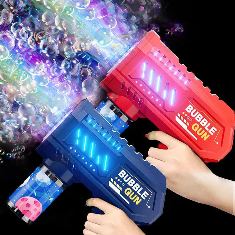 Fully Automatic Space Bubble Blowing Toy Bubble Gun Outdoor Bubble Machine Holiday Gift Toy (Without Bubble Water)AzizaK