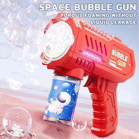 Fully Automatic Space Bubble Blowing Toy Bubble Gun Outdoor Bubble Machine Holiday Gift Toy (Without Bubble Water)AzizaK