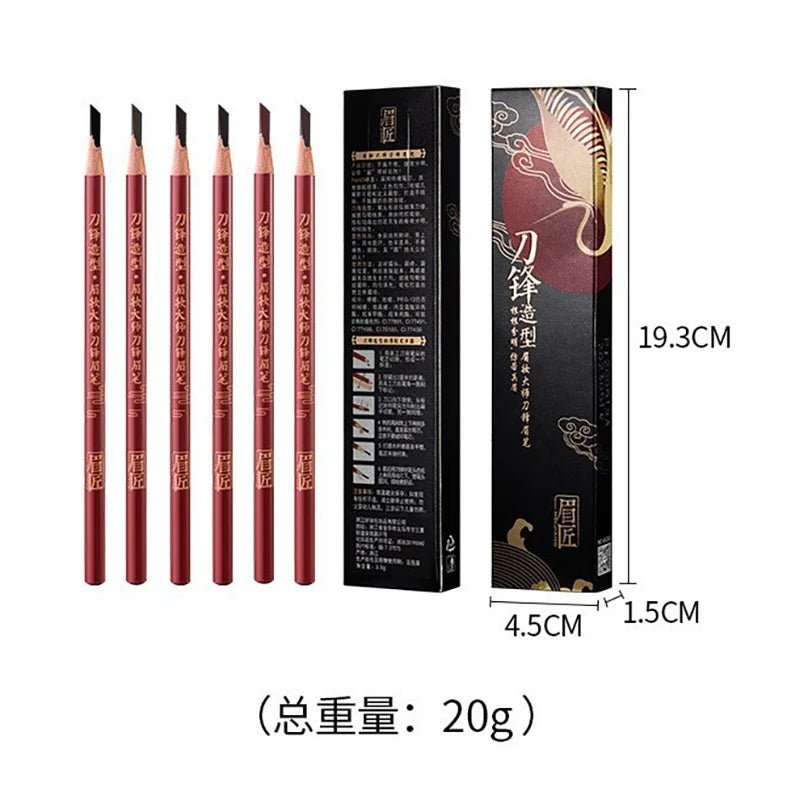 High Quality Professional Makeup Waterproof Eyebrow Pencil Water and sweat resistant.AzizaK