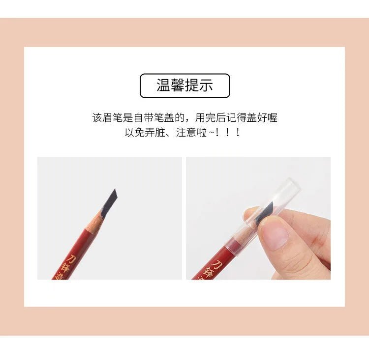 High Quality Professional Makeup Waterproof Eyebrow Pencil Water and sweat resistant.AzizaK